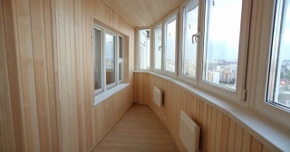 Отделка, остекление, утепление балконов в Тулуне от 209 руб. м/2.
